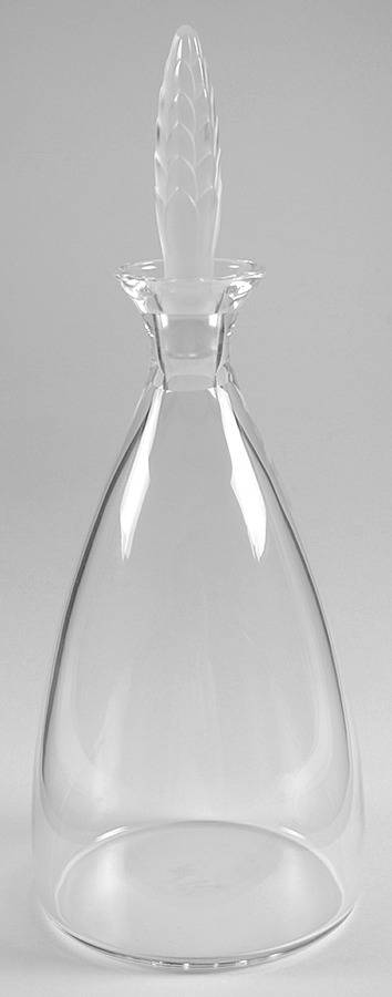 Kentia Decanter & Stopper by Lalique-1