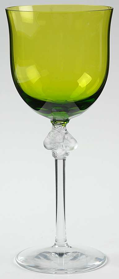 Roxane Lime Green Burgundy Wine by Lalique-1
