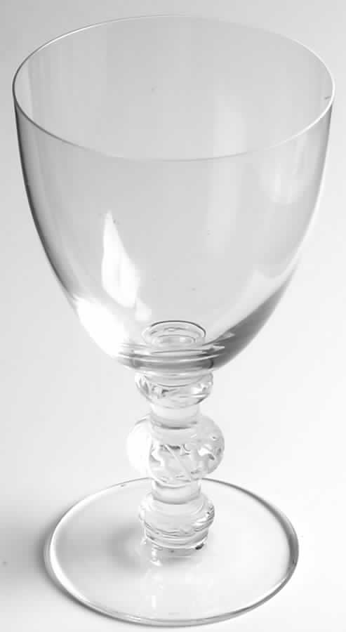 Saint Hubert Water Goblet by Lalique-1