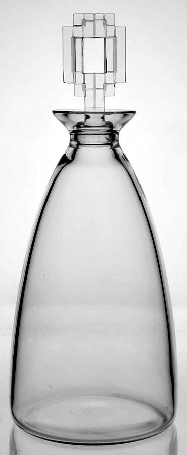 Tosca Decanter & Stopper by Lalique-1