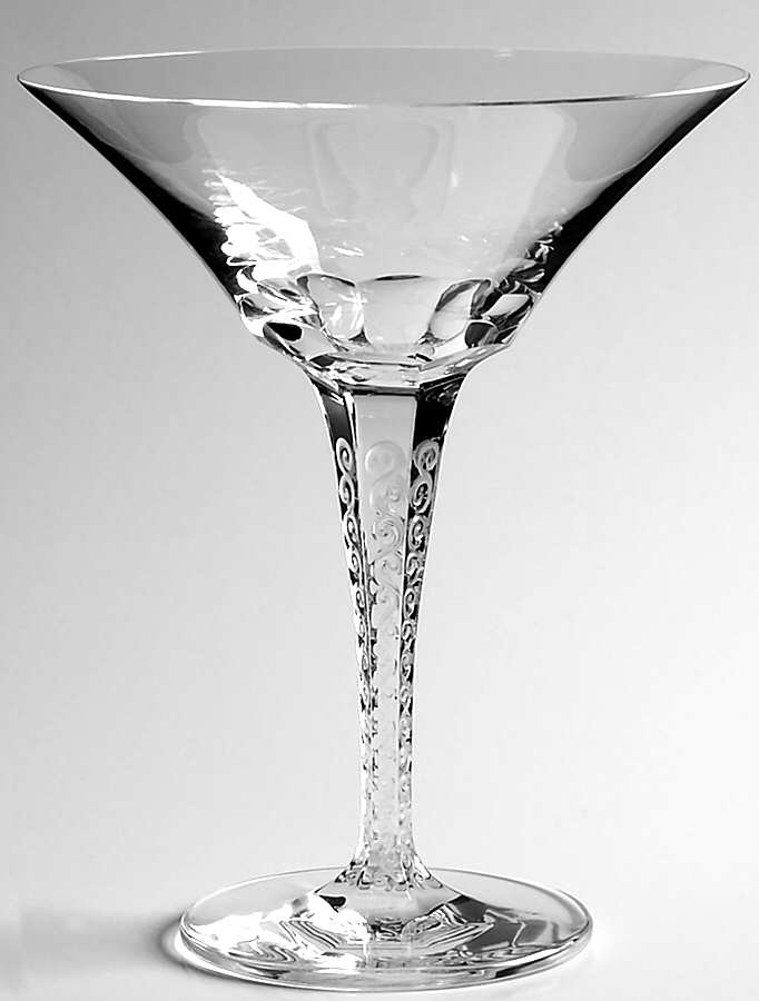 Treves Clear Champagne/Tall Sherbet by Lalique-1