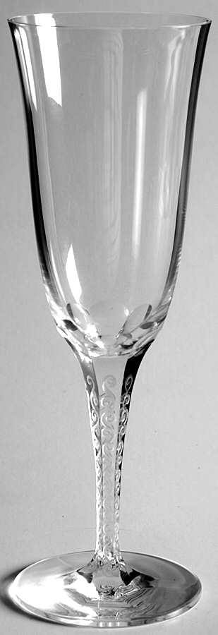 Treves Clear Fluted Champagne by Lalique-1