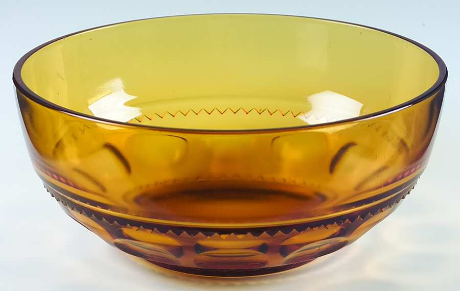 Color Crown Amber (Dark) Salad Bowl by Colony-1