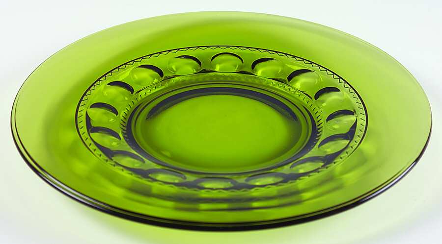 Color Crown Green Dinner Plate by Colony-1