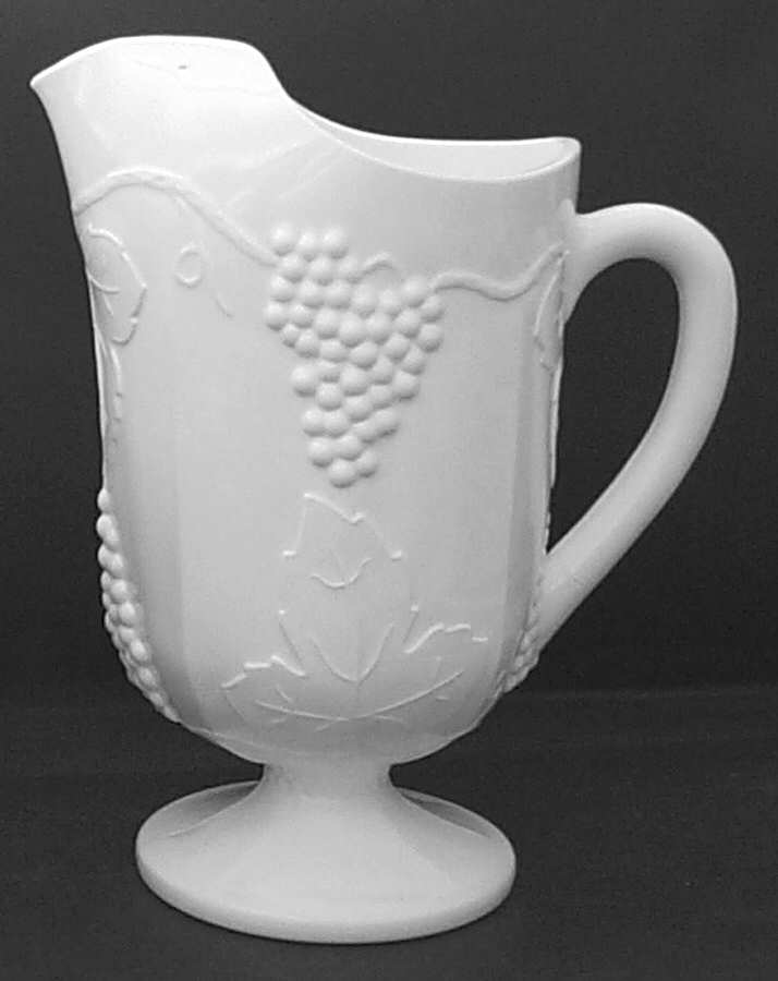 Harvest Milk Glass 72 Oz Ice Lip Pitcher by Colony-1
