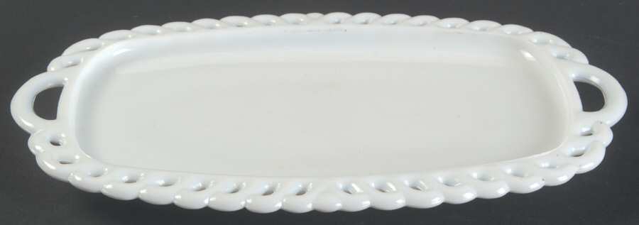 Harvest Milk Glass Creamer/Sugar, Tray Only by Colony-1