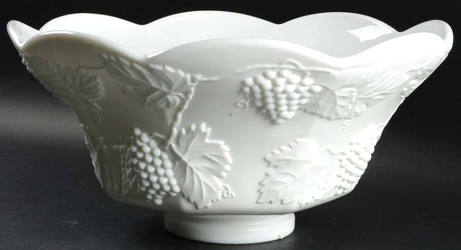 Harvest Milk Glass Punch Bowl by Colony-1