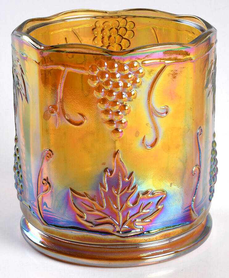 Harvest Carnival (Amber) Small Canister No Lid by Colony-1