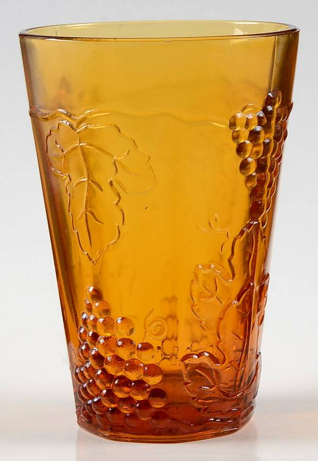 Harvest Carnival (Amber) 10 Oz Flat Tumbler by Colony-1