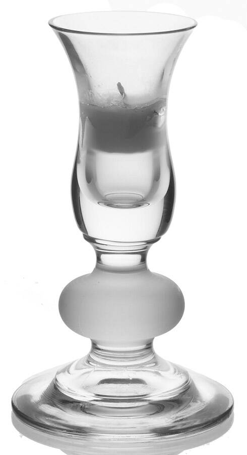 Kristina (Frosted Ball Stem) 5" Single Light Candlestick by Colony-1