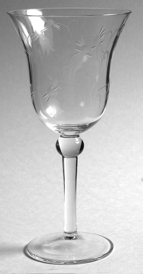 Lily of The Valley Water Goblet by Colony-1