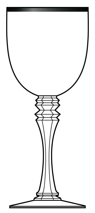 New York Water Goblet by Colony-1