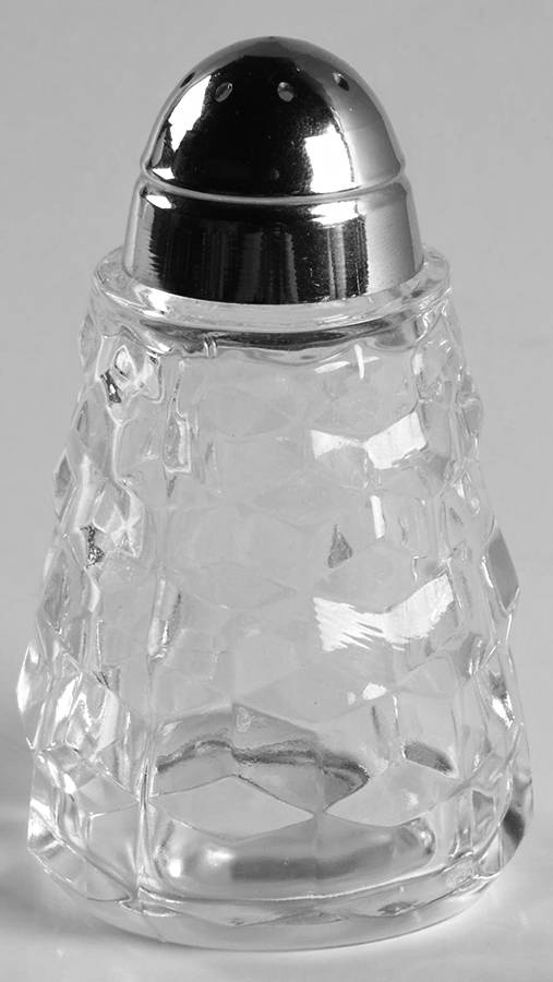 Whitehall Clear Shaker with Metal Lid by Colony-1