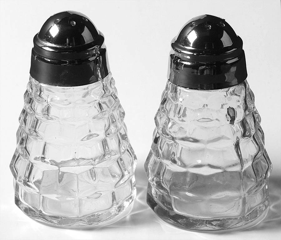 Whitehall Clear Shaker Set & Plastic Lids by Colony-1