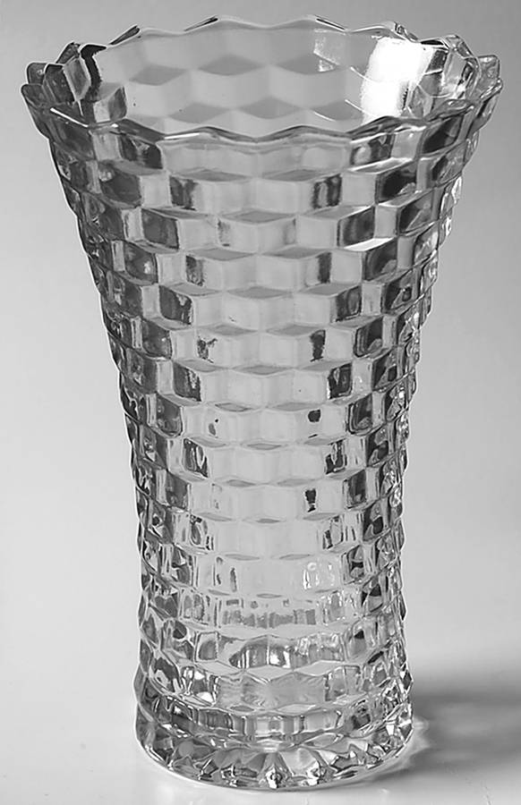 Whitehall Clear 8" Flower Vase by Colony-1