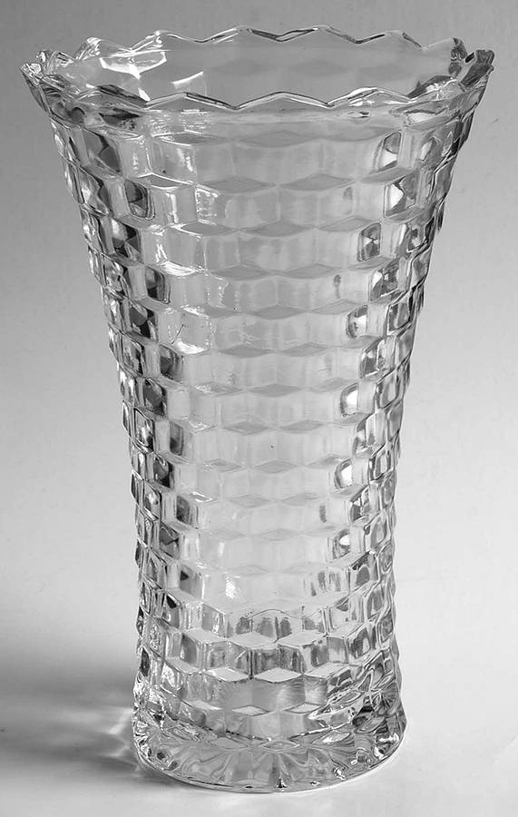 Whitehall Clear 10" Flower Vase by Colony-1