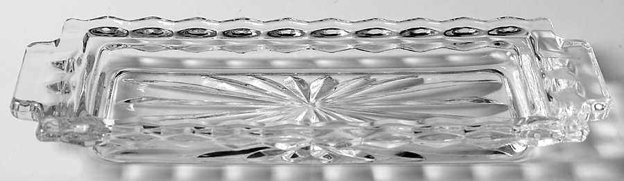 Whitehall Clear 1/4 Pound Butter Dish, No Lid by Colony-1