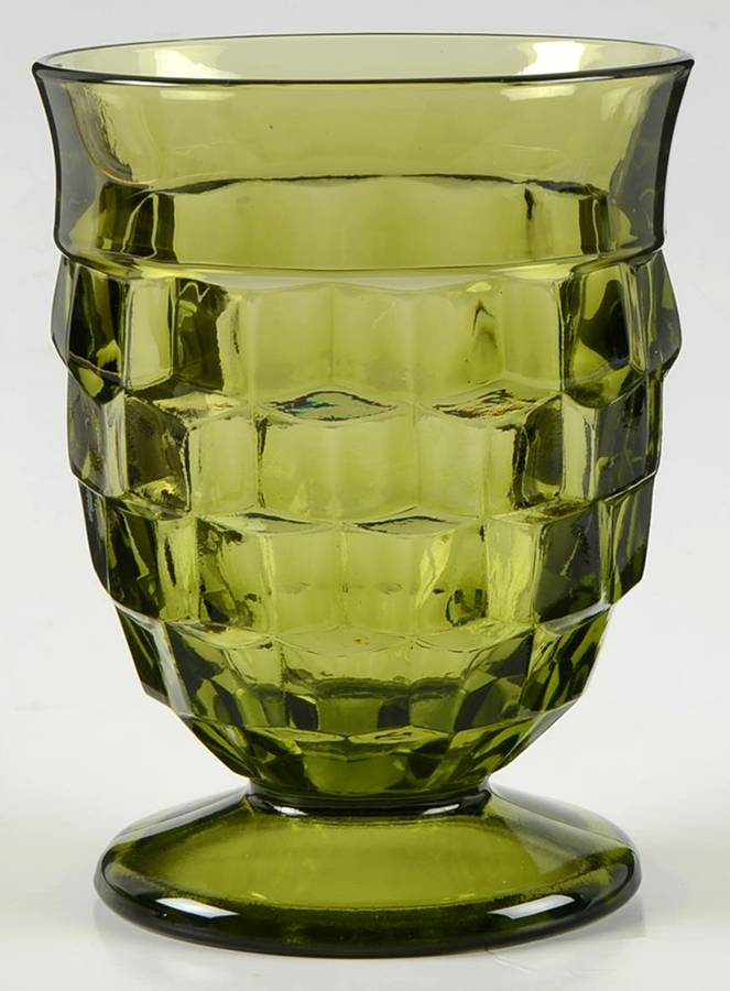 Whitehall Green (Avocado) 9 Oz Footed Tumbler by Colony-1