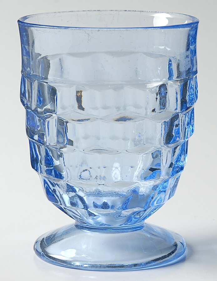 Whitehall Light Blue 9 Oz Footed Tumbler by Colony-1