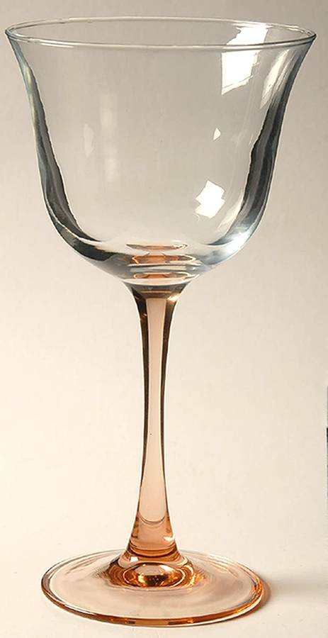 Americana Rose Wine Glass by Cristal D'Arques - Durand-1