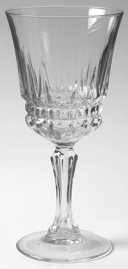 Barcelona Water Goblet by Cristal D'Arques - Durand-1