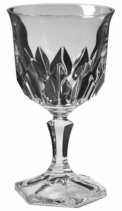 Chaumont Water Goblet by Cristal D'Arques - Durand-1