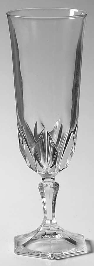 Chaumont Fluted Champagne by Cristal D'Arques - Durand-1