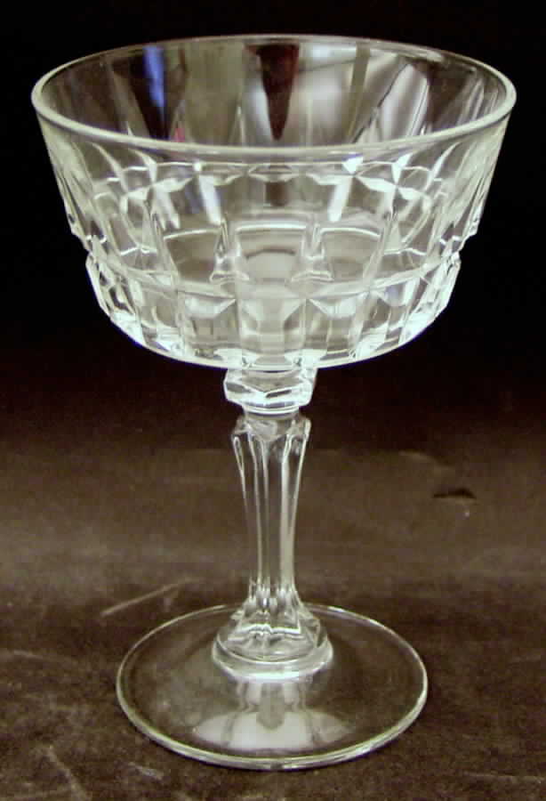 Chantelle Champagne/Tall Sherbet by Cristal D'Arques - Durand-1