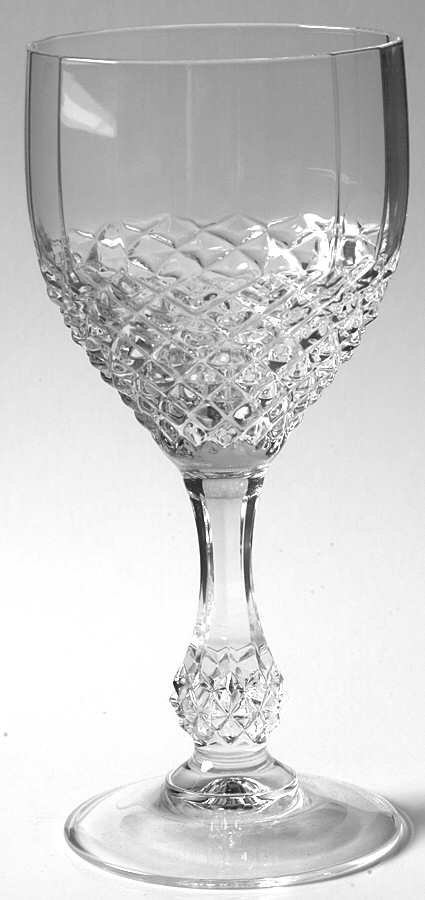 Chenonceaux Water Goblet by Cristal D'Arques - Durand-1
