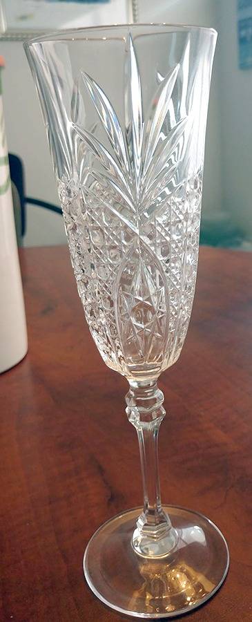 Chesnay Fluted Champagne by Cristal D'Arques - Durand-1