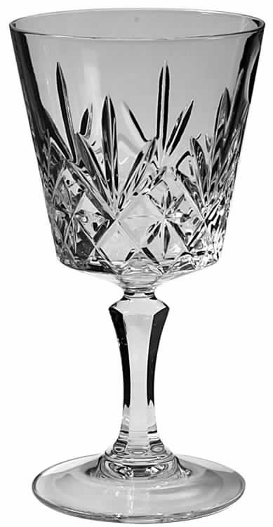 Chantilly Taille Beaugency Water Goblet by Cristal D'Arques - Durand-1
