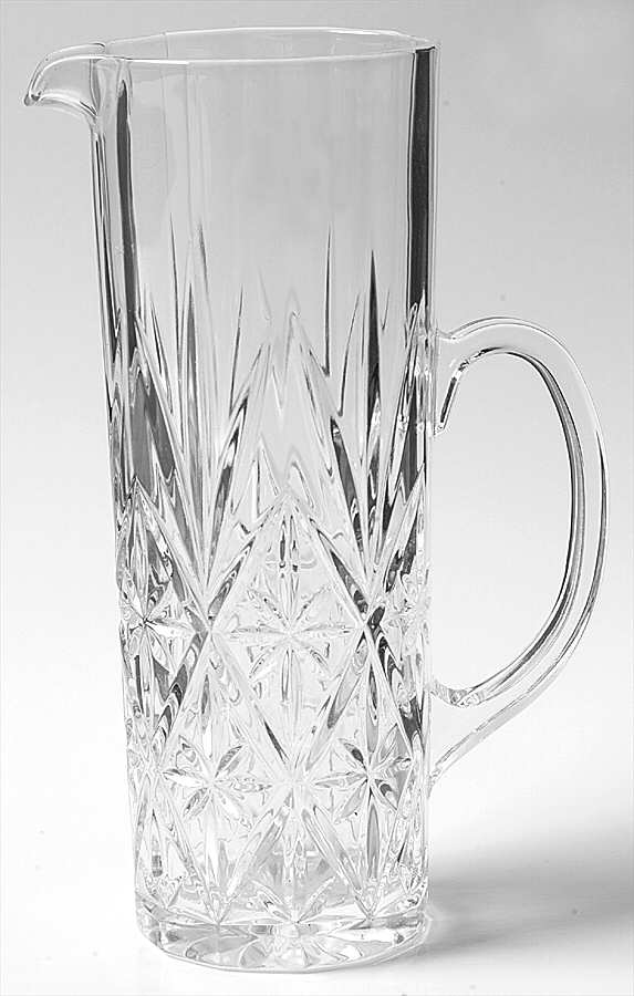 Chantilly Taille Beaugency Pint Pitcher by Cristal D'Arques - Durand-1