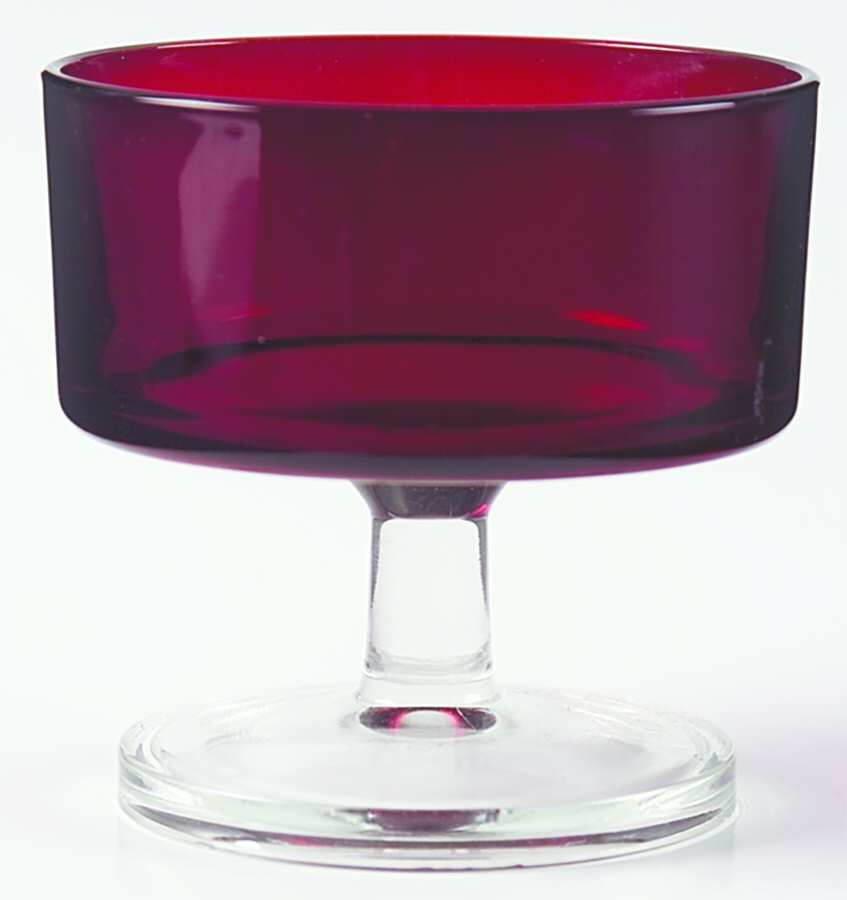 Cavalier Ruby Champagne/Tall Sherbet by Cristal D'Arques - Durand-1