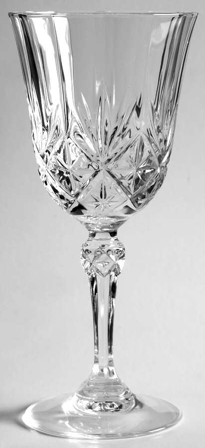 Danube Water Goblet by Cristal D'Arques - Durand-1