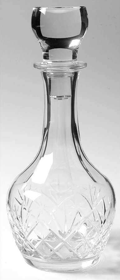 Deauville Decanter & Stopper by Cristal D'Arques - Durand-1