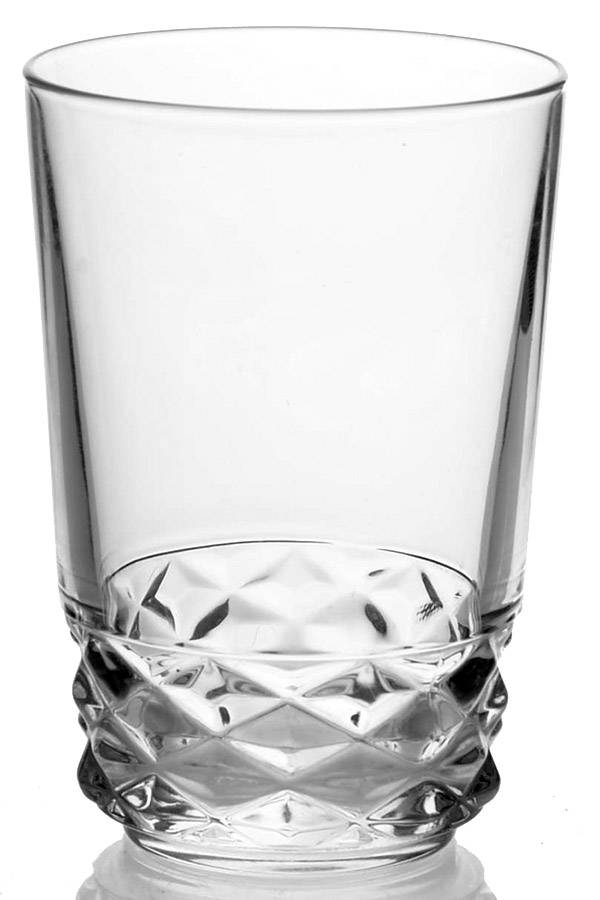 Diamond Flat Tumbler by Cristal D'Arques - Durand-1