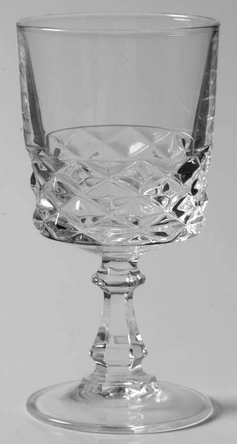 Diamond Cordial Glass by Cristal D'Arques - Durand-1