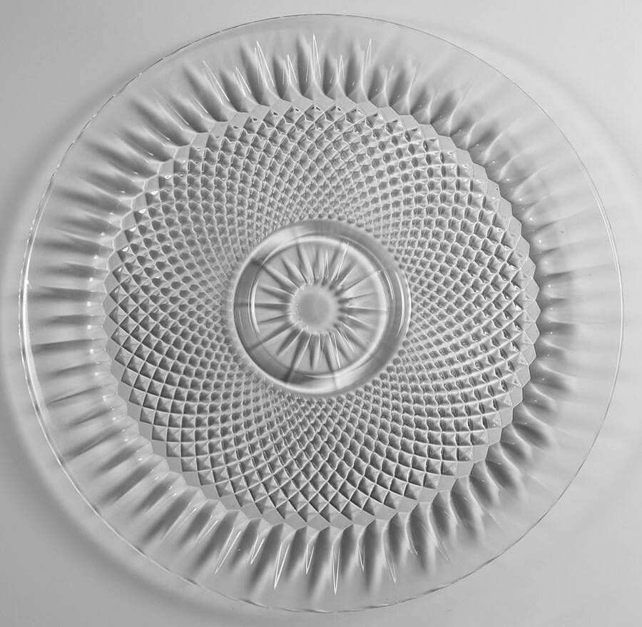 Diamant Tray for Chip & Dip Set by Cristal D'Arques - Durand-1