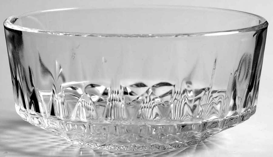Diamant Small Fruit Dessert Bowl by Cristal D'Arques - Durand-1