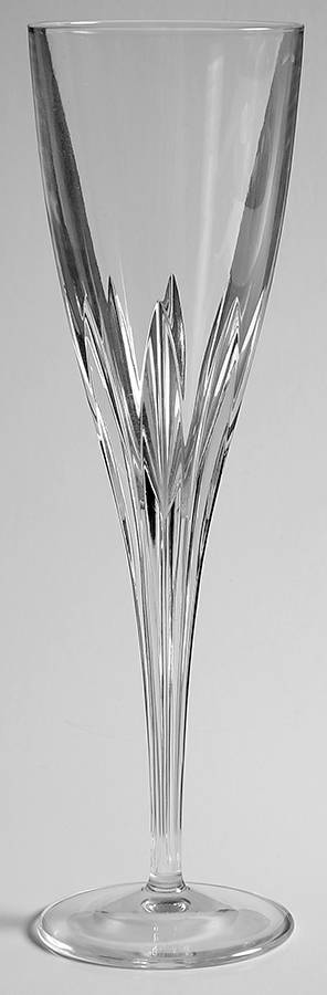 Feuille Fluted Champagne by Cristal D'Arques - Durand-1