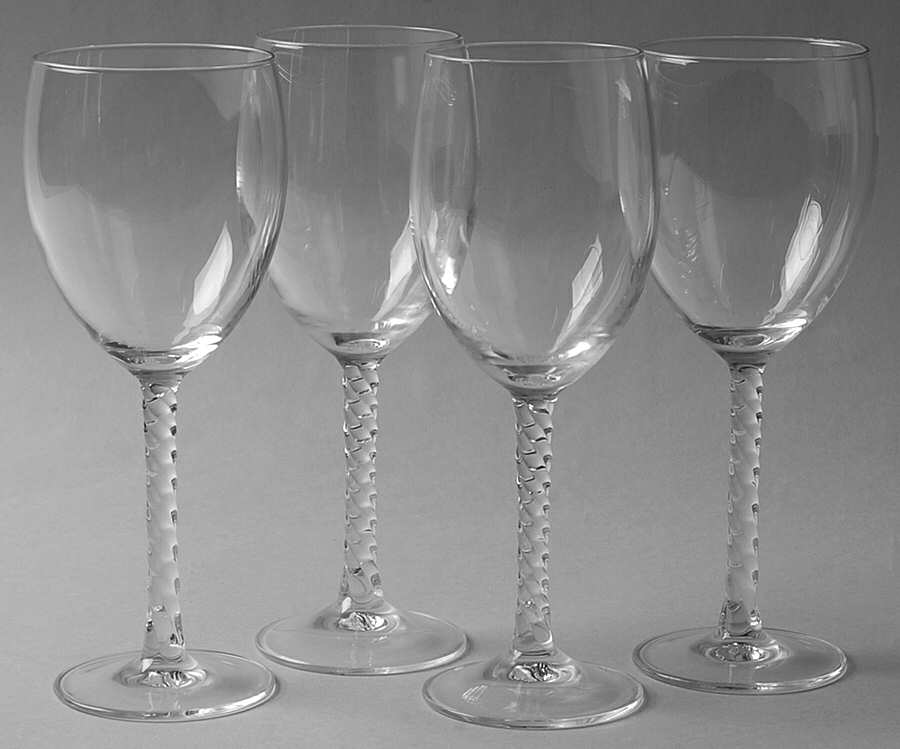 Fleury Water Goblet - Set of 4 by Cristal D'Arques - Durand-1