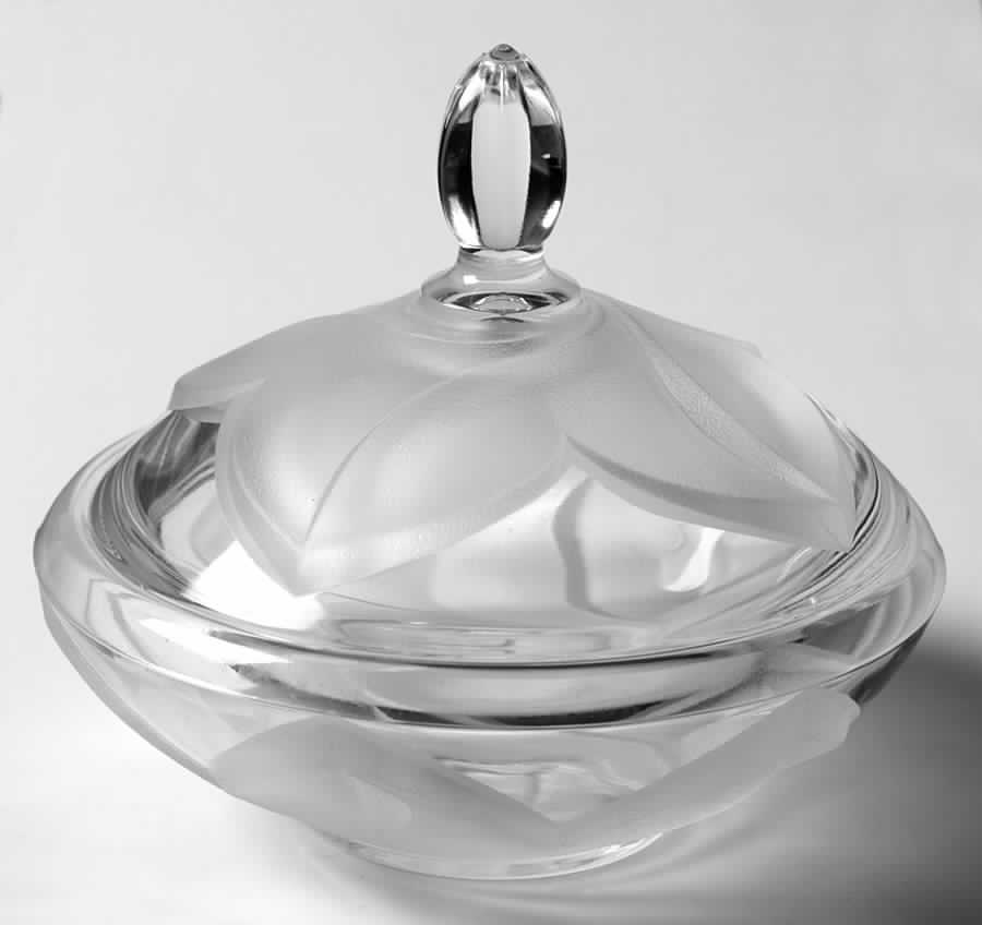 Florence Candy Dish & Lid by Cristal D'Arques - Durand-1