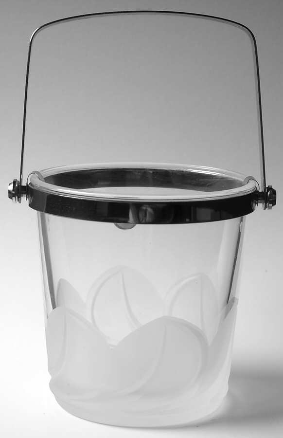 Florence Ice Bucket with Detachable Handle by Cristal D'Arques - Durand-1