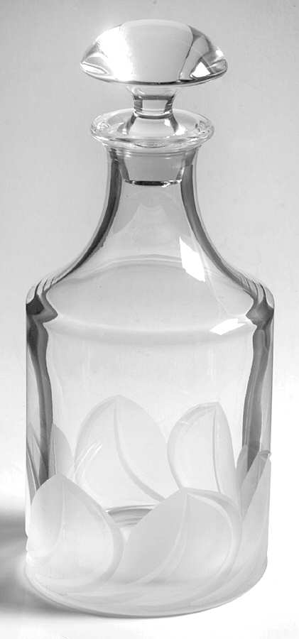 Florence Whiskey Decanter & Stopper by Cristal D'Arques - Durand-1