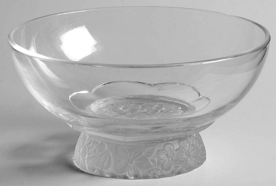 Flora 5" Footed Bowl by Cristal D'Arques - Durand-1