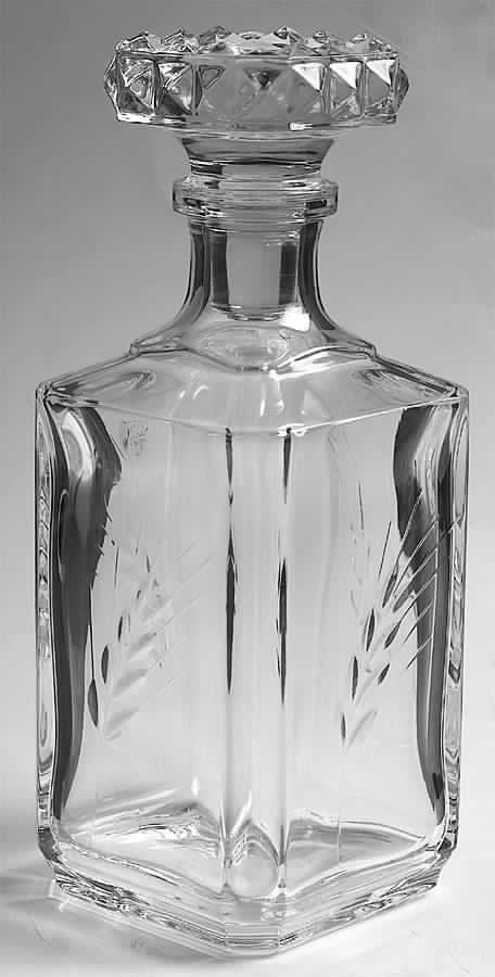 Fleury Taille Epi Decanter & Stopper by Cristal D'Arques - Durand-1