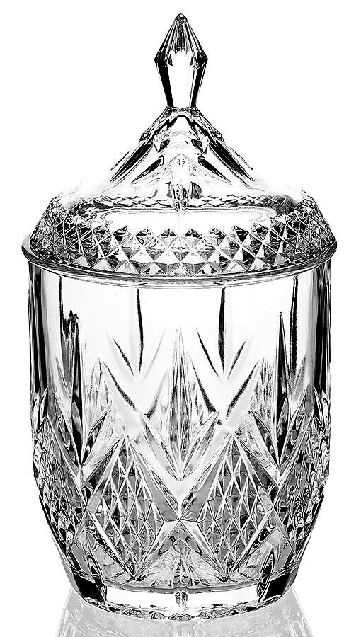 Fontenay Biscuit Barrel & Lid by Cristal D'Arques - Durand-1