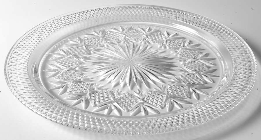 Fontenay 12" Round Platter by Cristal D'Arques - Durand-1