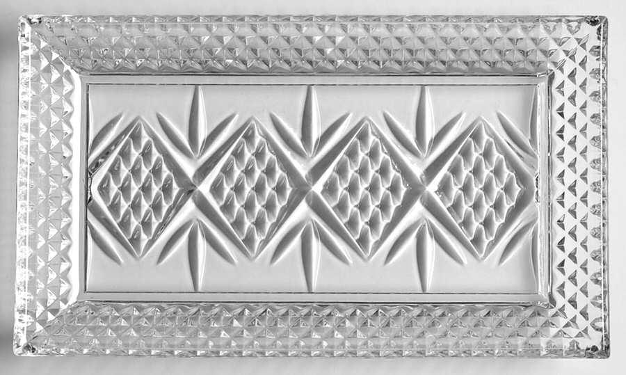 Fontenay 8" Rectangular Tray by Cristal D'Arques - Durand-1