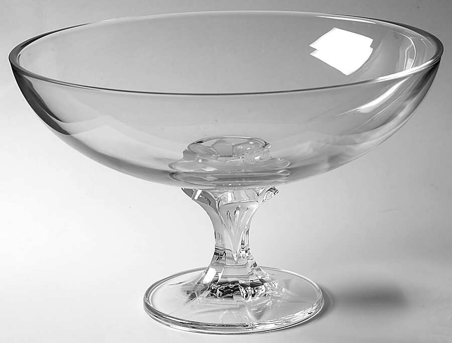 Granville 11" Footed Bowl by Cristal D'Arques - Durand-1